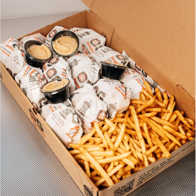 12 Chicken Sliders w/ French Fries